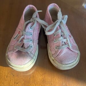 Superga pink sneakers toddler size 6.5